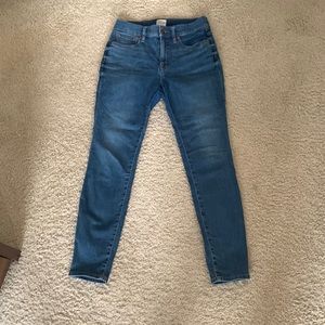 Blue J.Crew skinny jeans